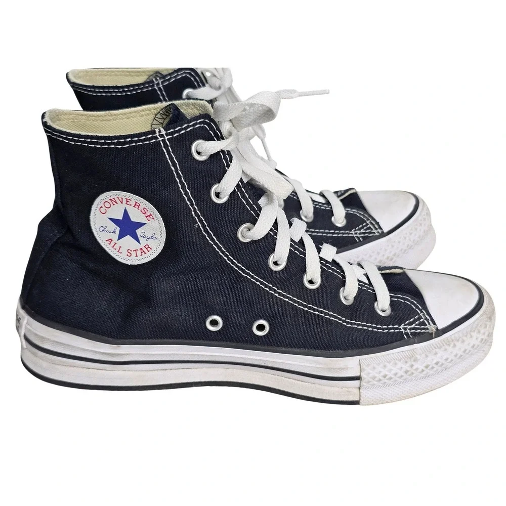 Converse Chuck Taylor All Star High Top Navy Blue Kids Size 5.5 Sneakers 272855F